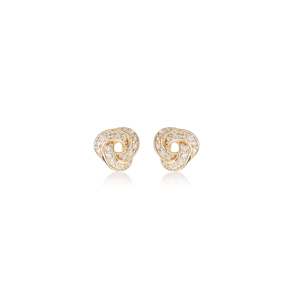 BASIC, Diamond Knots , Gold/White