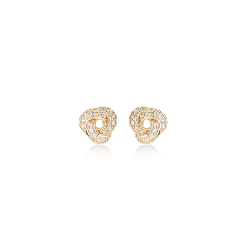 BASIC, Diamond Knots , Gold/White
