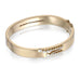DIAMONDS, The LETTER Bangle, gold/white