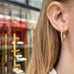 BALANCED, Hoops 22mm 0,60ct, Gold/White