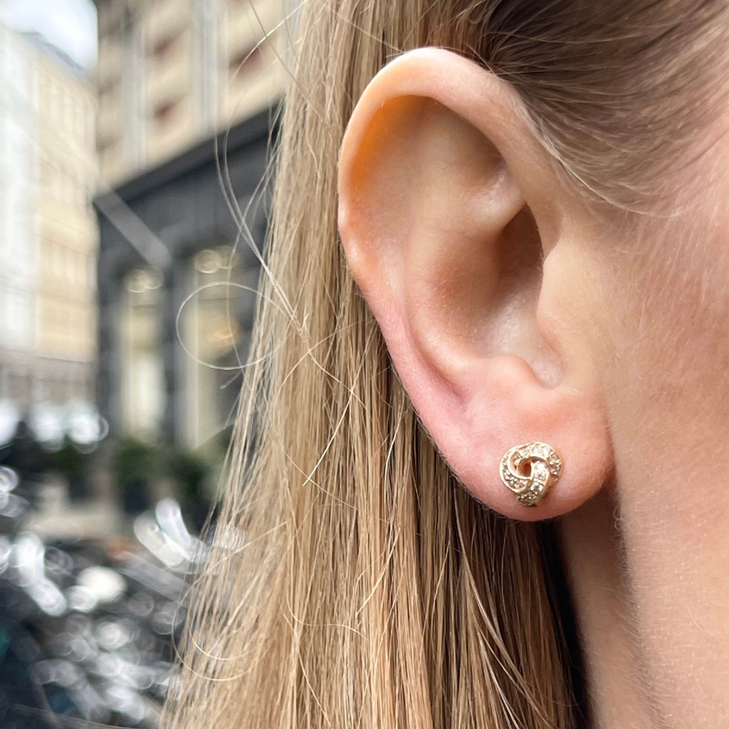 BASIC, Diamond Knots , Gold/White