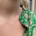 RIO, Move Necklace, Gold/Emerald