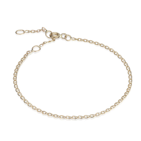 BASIC, Ancla Bracelet, Gold 18k