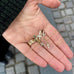 CONSTANTINOBLE, Byzans Small Pendant, Gold/white