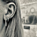 BALANCED, Hoops 22mm Inside-Out 0,60ct, Gold/White