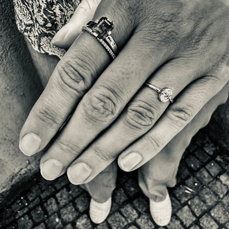 ZAMBEZI, Ndola 1,60ct Large Ring, Gold/Emerald