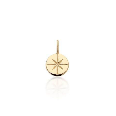 ATLANTIS, North Star Pendant, Gold