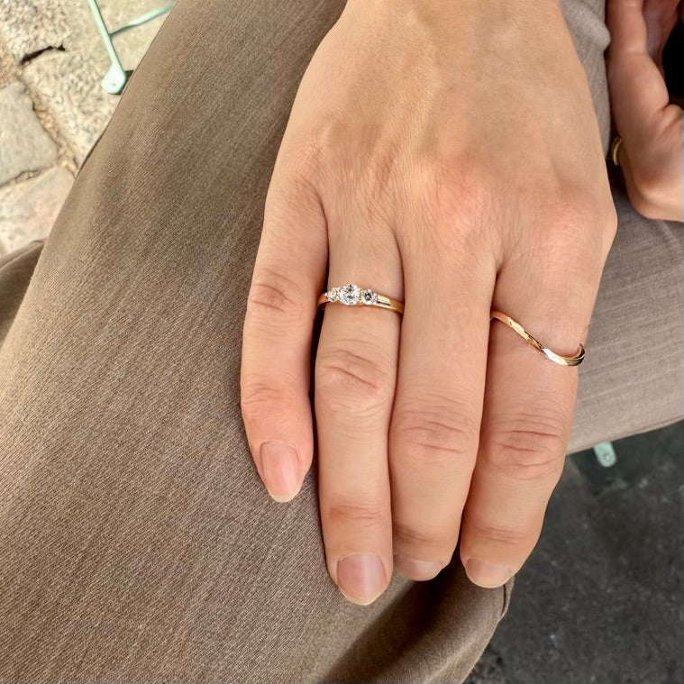 Aligned, EVEN Eternity Wave, Gold