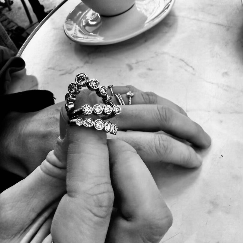 VENICE, del Diavolo Signet 0,54ct , Gold/Diamonds