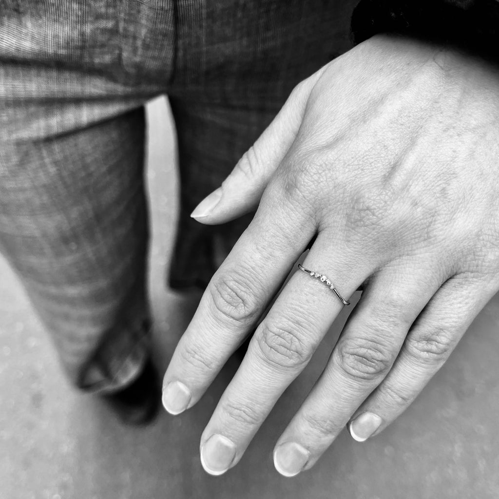 VIENNA, Strauss 5-ring, Gold/Diamond