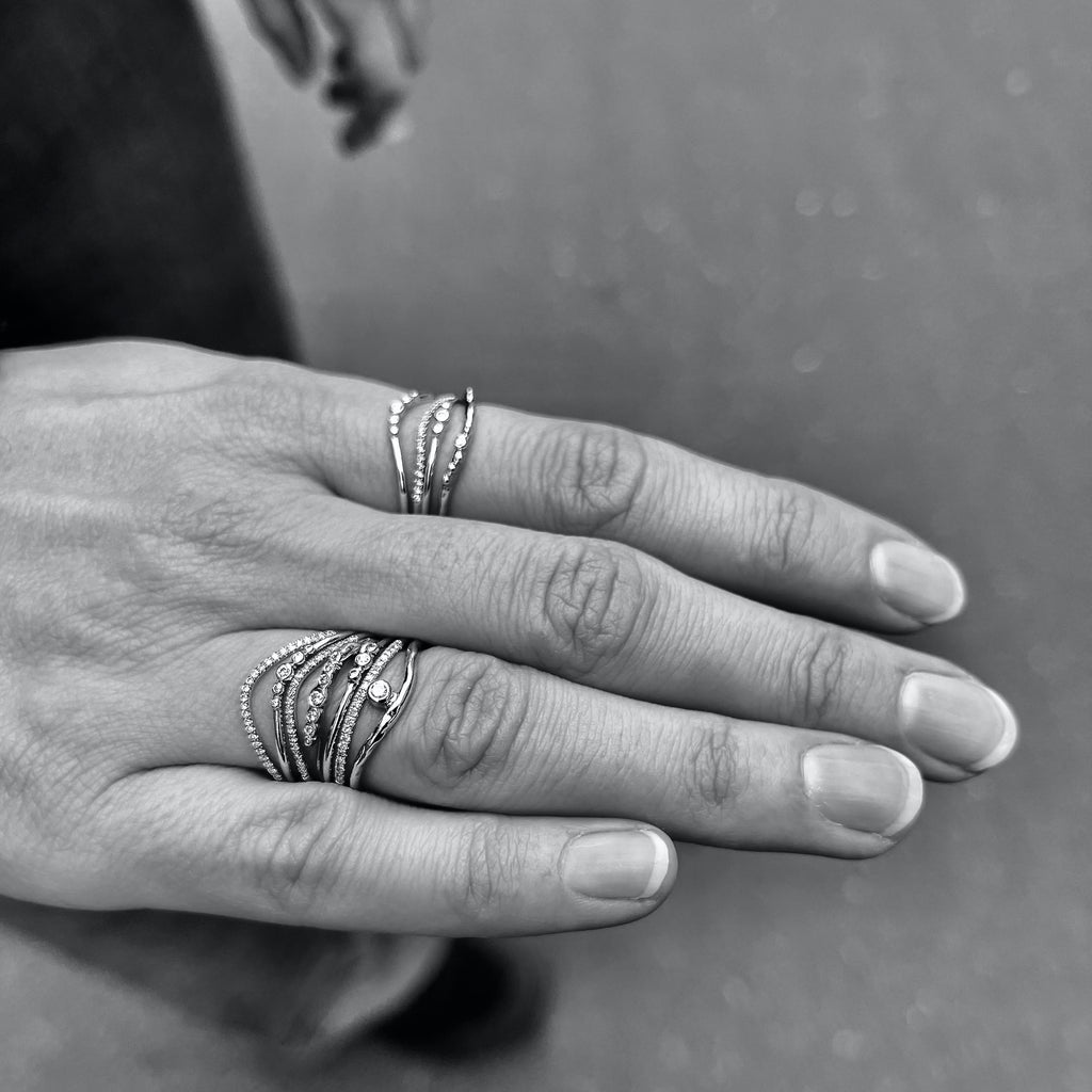 VIENNA, Haydn 3-ring, Gold/Diamond