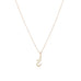 LETTERS, E Pendant, Gold