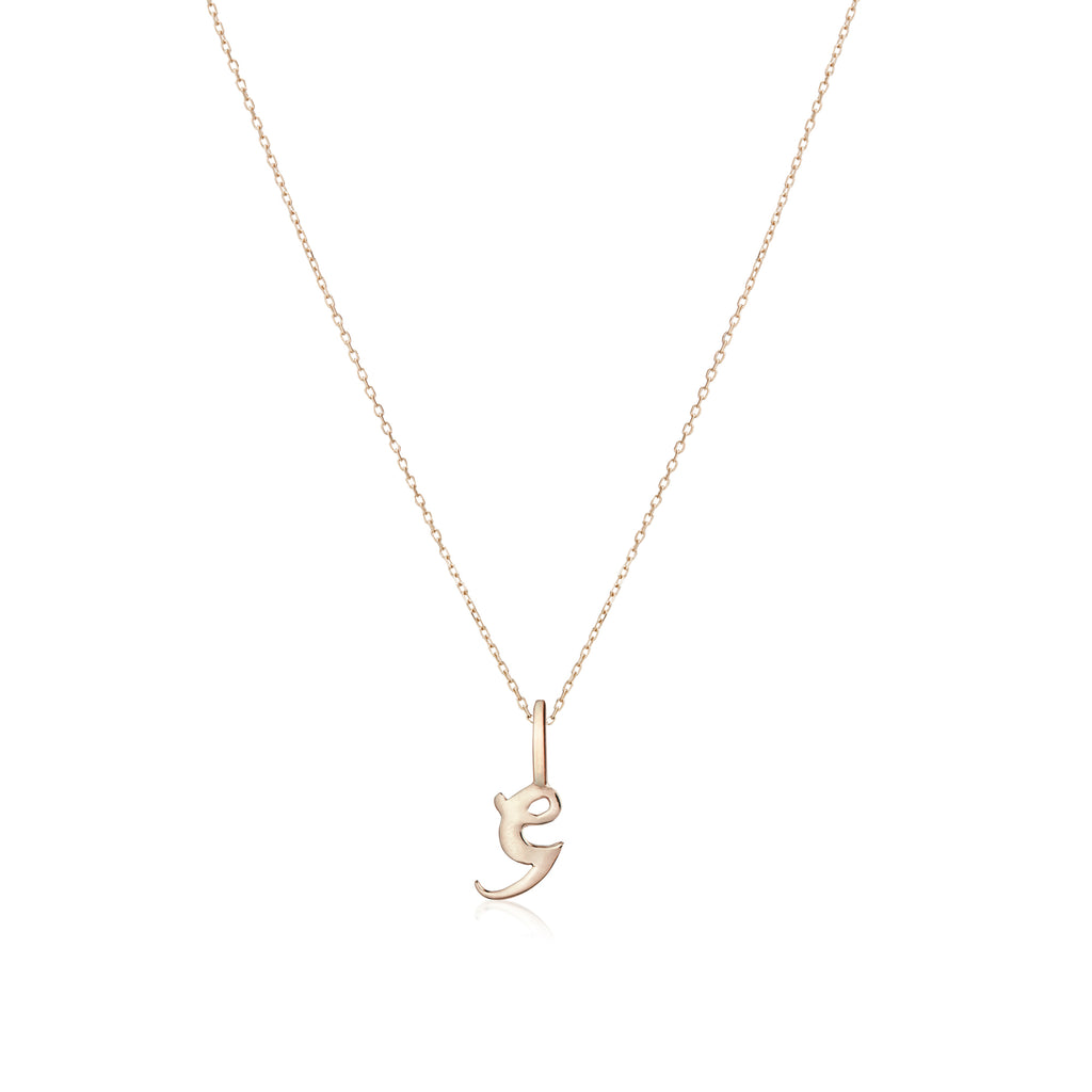 LETTERS, G Pendant, Gold