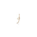 LETTERS, I Pendant, Gold