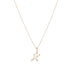 LETTERS, K Pendant, Gold