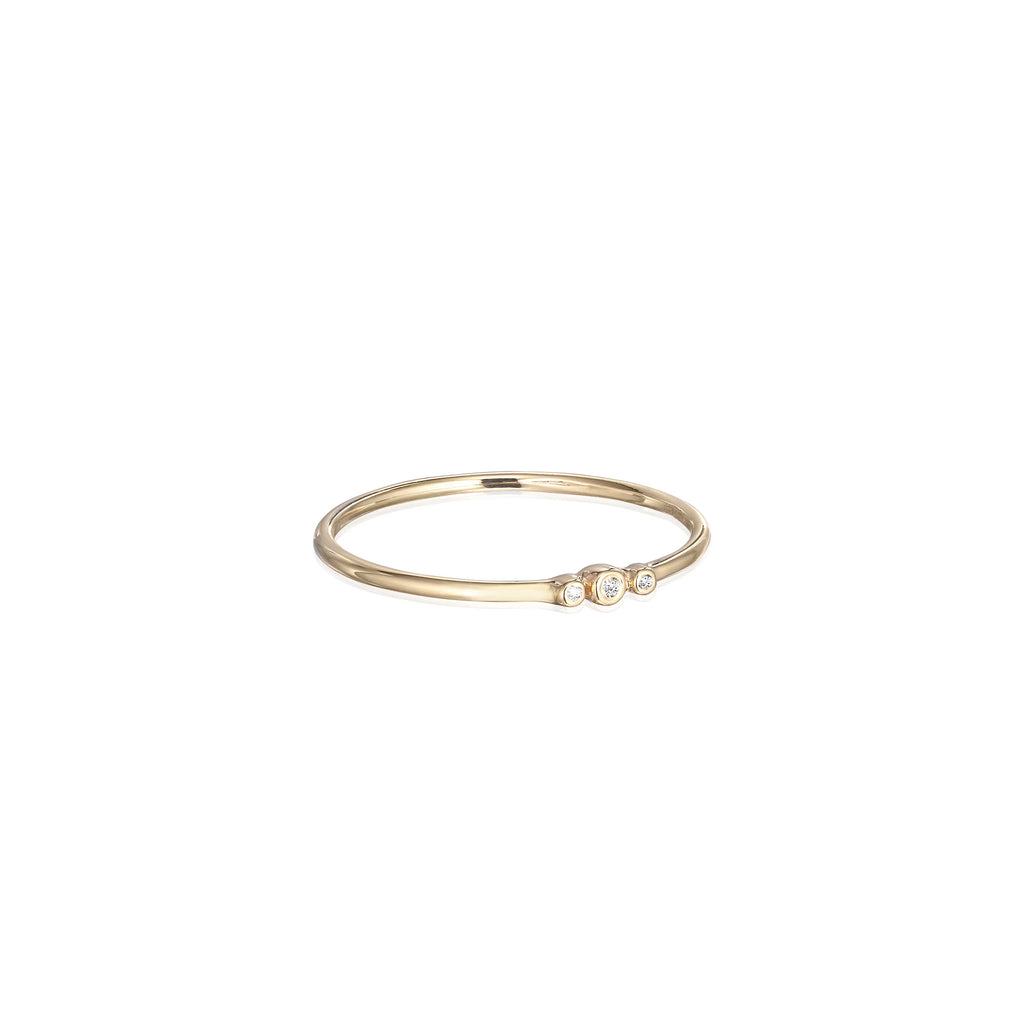 VIENNA, Haydn 3-ring, Gold/Diamond