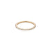 Aligned, 1/1-Line Eternity mini 0,24 ct, Gold/White