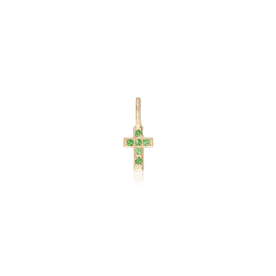 CONSTANTINOBLE, Byzans Small Pendant, Gold/Emerald