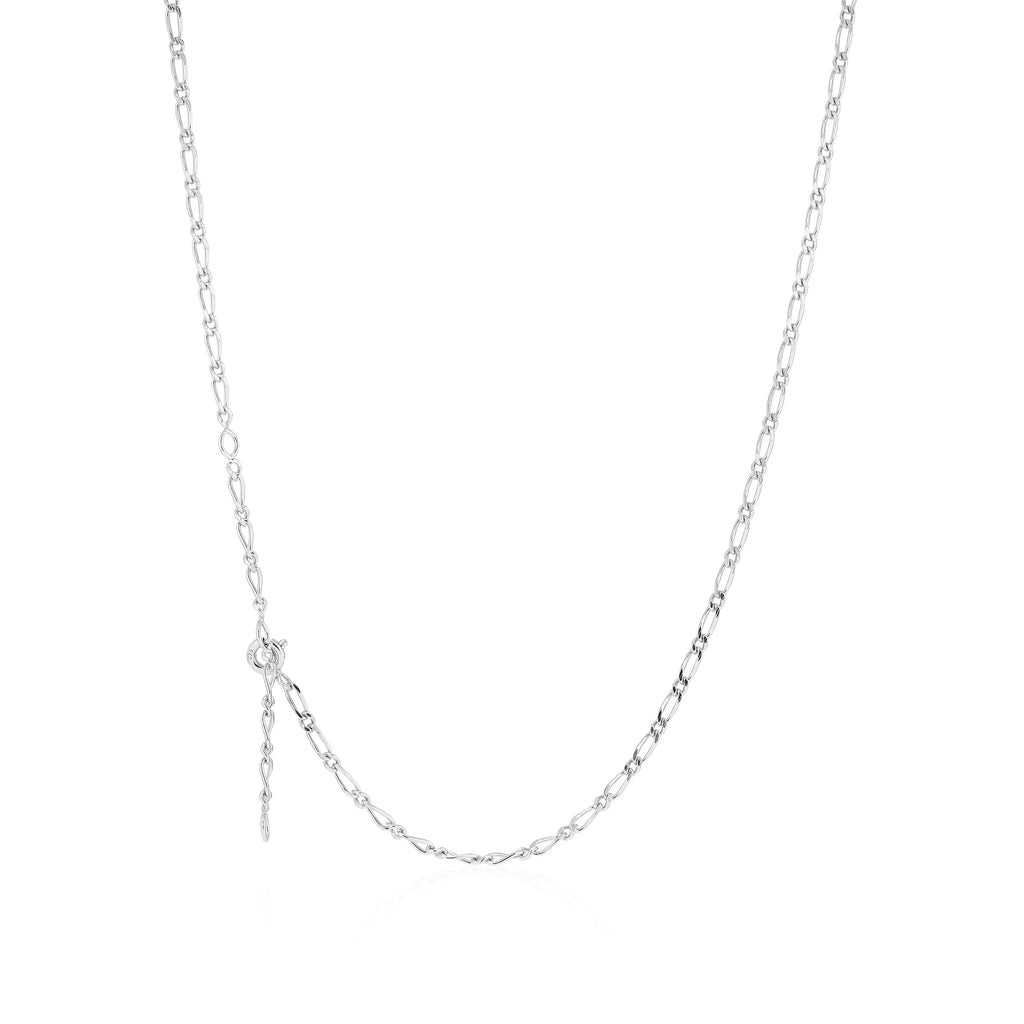 BASIC, Decorated Necklace, Silver