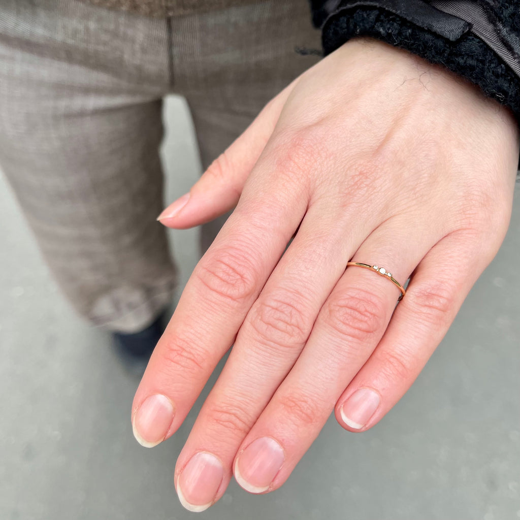 VIENNA, Haydn 3-ring, Gold/Diamond