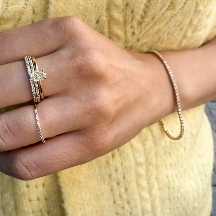 CAPRI, Cetrella Octagon 0,35 tcw, Gold/Yellow