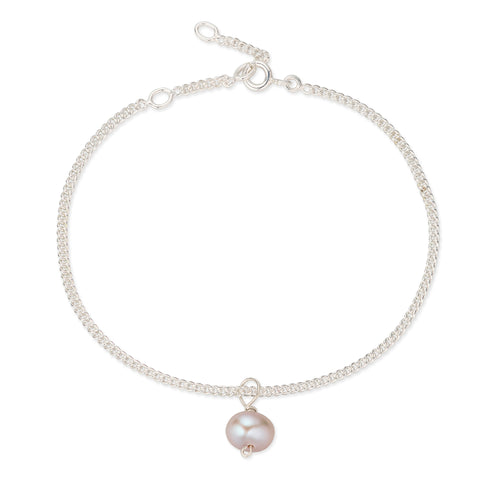 BASIC, Anchor Bracelet, Silver/Nude