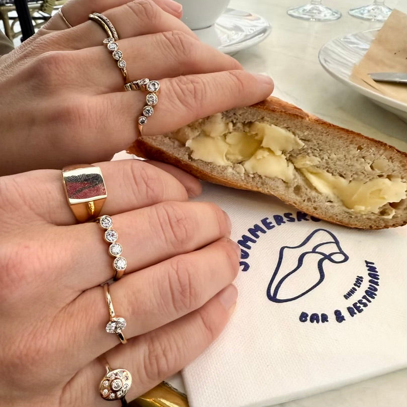 VENICE, del Diavolo Signet 0,54ct , Gold/Diamonds