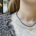 LIMA, Balcones Necklace, Gold/Pyrite
