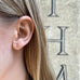 SEATTLE, Flight Mini Duo Studs, Gold/Diamond