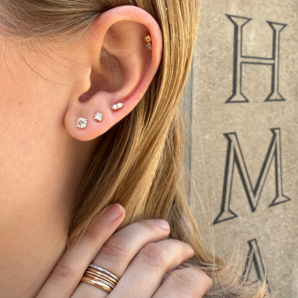 OLYMPIA, Helios Studs, Gold