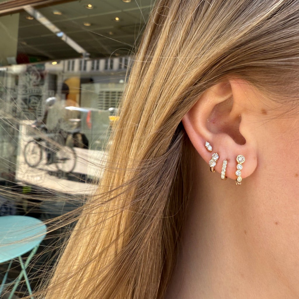 OLYMPIA, Helios Studs, Gold