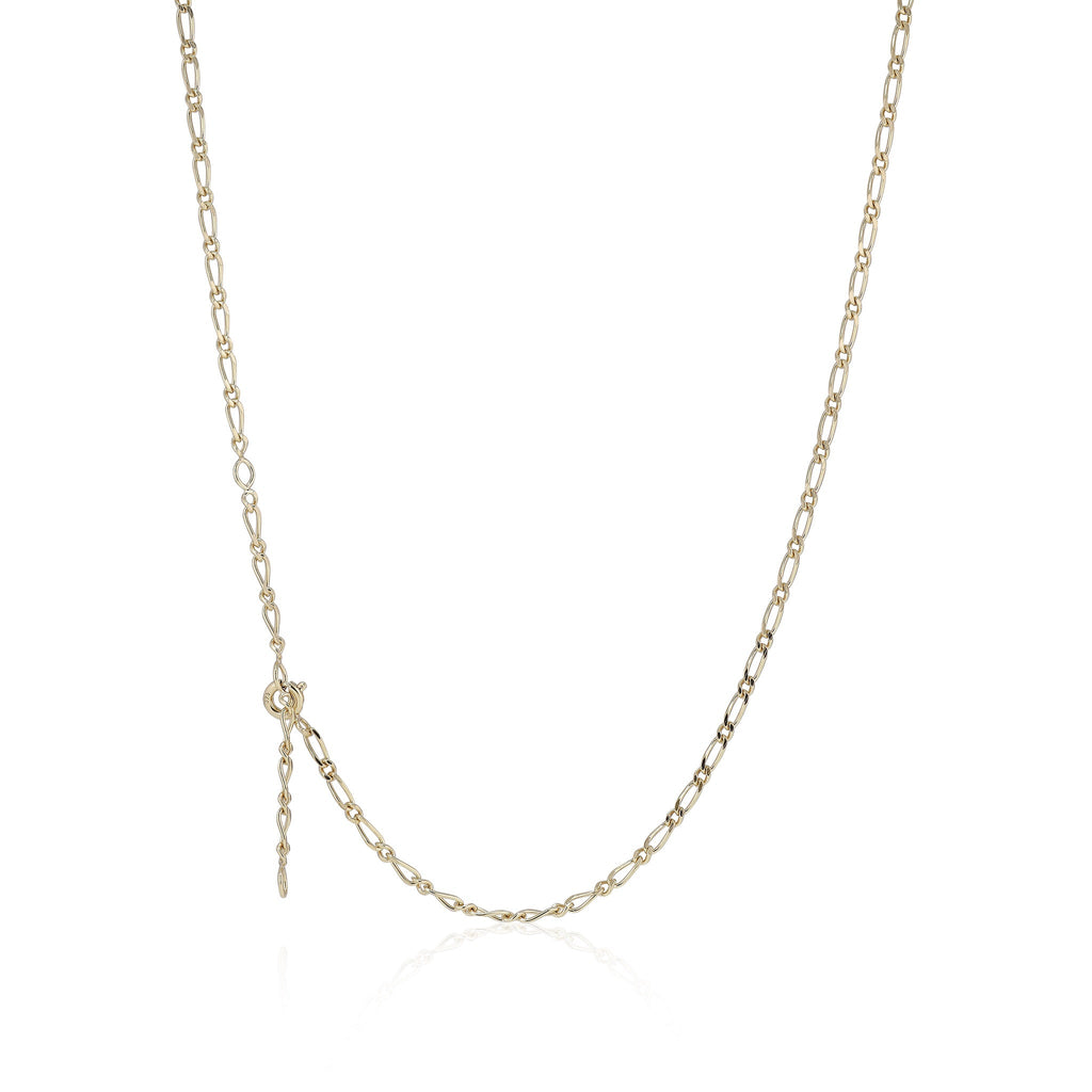 BASIC, Decorated Necklace, Golden