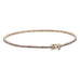Aligned, TENNIS 0,85tcw/1,25mm-17,5cm, Gold/JetBlack