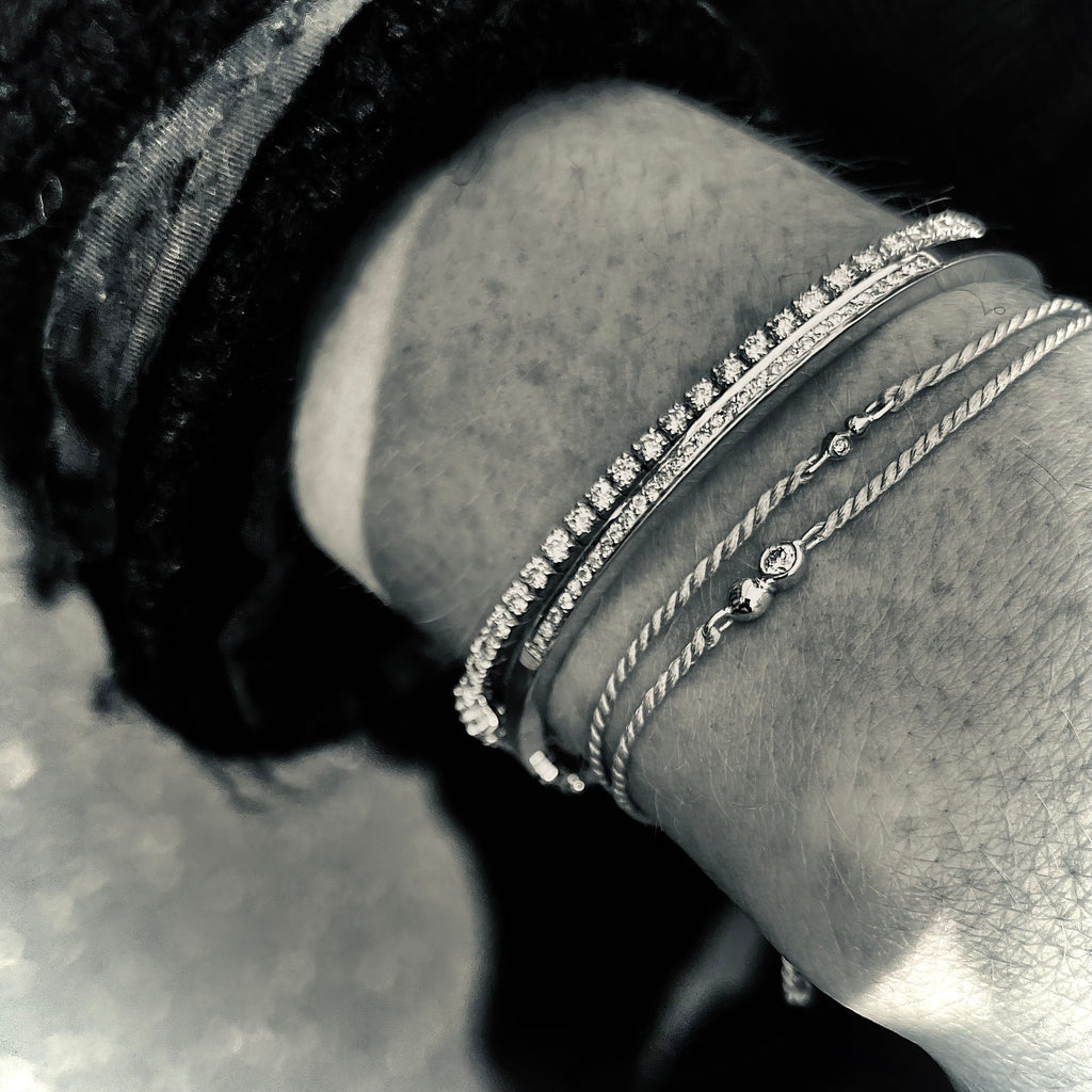 SEATTLE, Flight Duo Silk Gray, Gold/Diamond