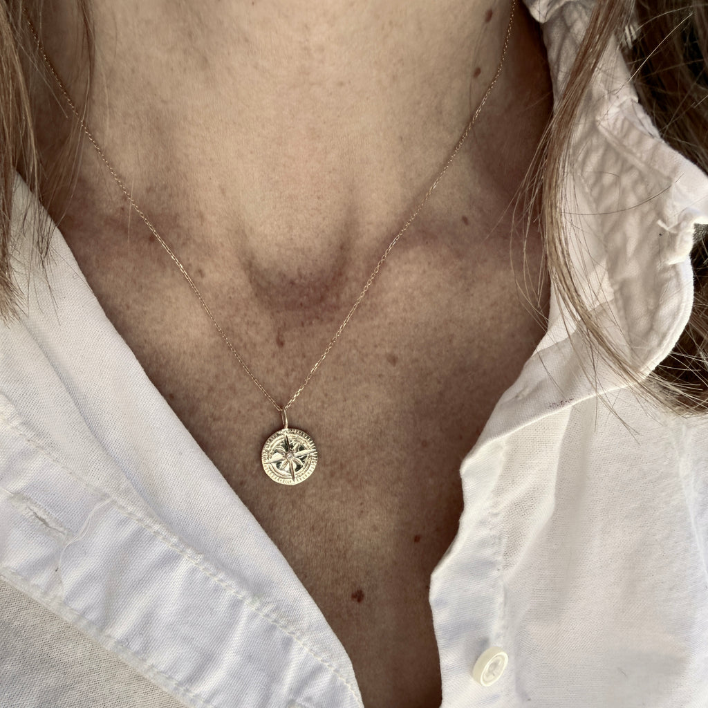 ATLANTIS, Secret Compass JUBILEE pendant, Gold/Diamond