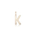 LETTERS, K Mega Pendant, Gold