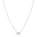 SEATTLE, Tech Duo Necklace, Gold/Diamond