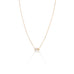 SEATTLE, Tech Duo Necklace, Gold/Diamond