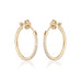 BALANCED, Hoops 22mm 0,60ct, Gold/White