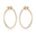 BALANCED, Hoops 30mm 0,85ct, Gold/White