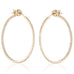 BALANCED, Hoops 40mm Inside-Out 1,30ct, Gold/White