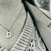 LETTERS, D Mega Pendant, Gold