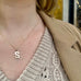 LETTERS, S Mega Pendant, Gold