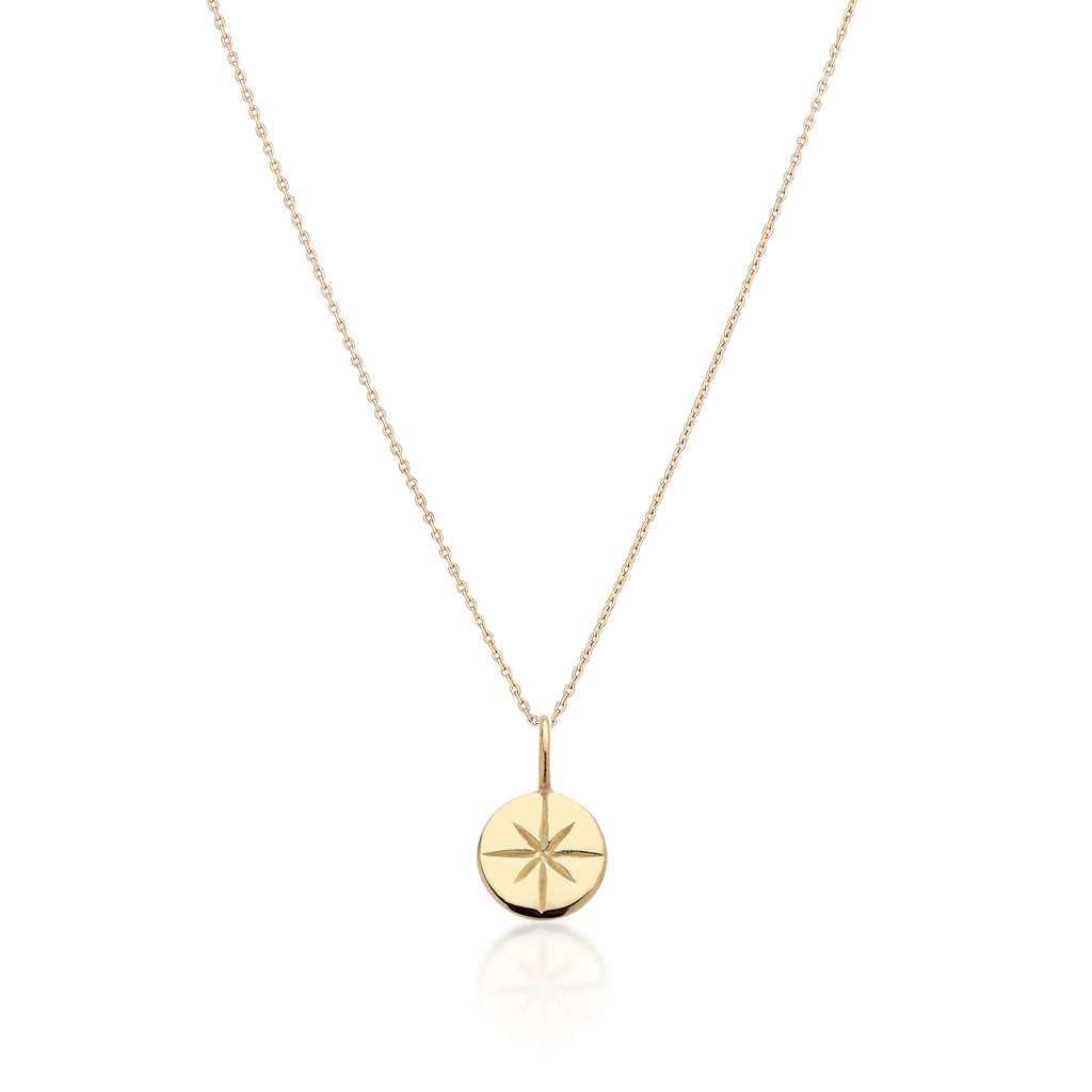 ATLANTIS, North Star Pendant, Gold
