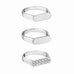 AMSTERDAM, Vermeer Signet Ring, White/Diamonds