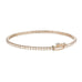 Aligned, TENNIS 2,20 tcw/1.8mm-17cm, Gold/White