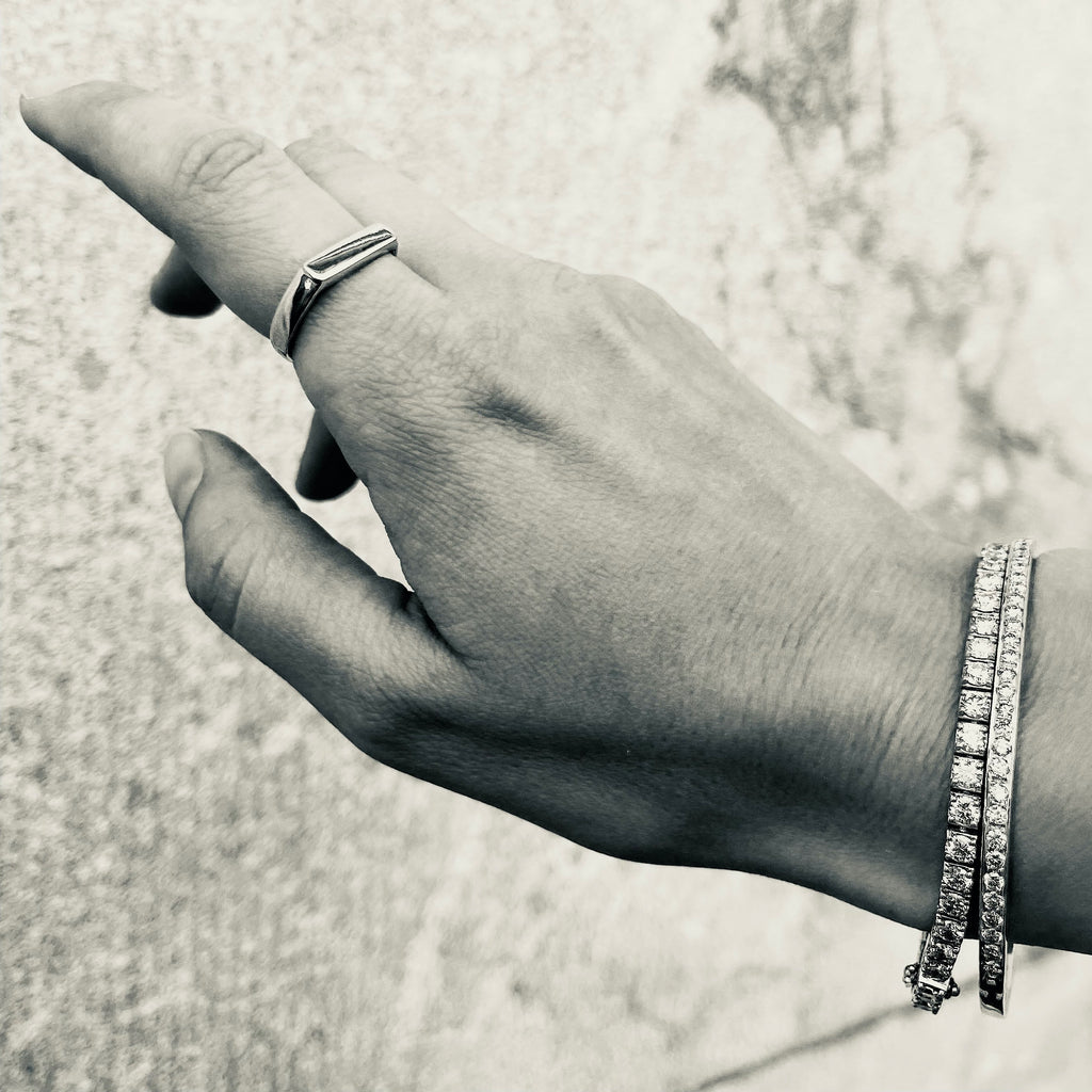 AMSTERDAM, Wilt long oval, Gold