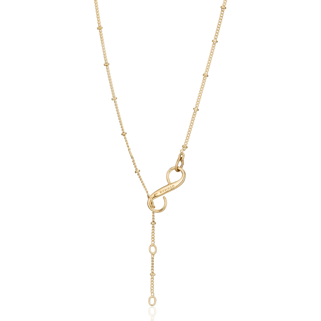 BASIC, S-clasp Saturn Chain, Golden