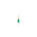 ZAMBEZI, Twala Baguette Pendant 0,13ct, Gold/Emerald