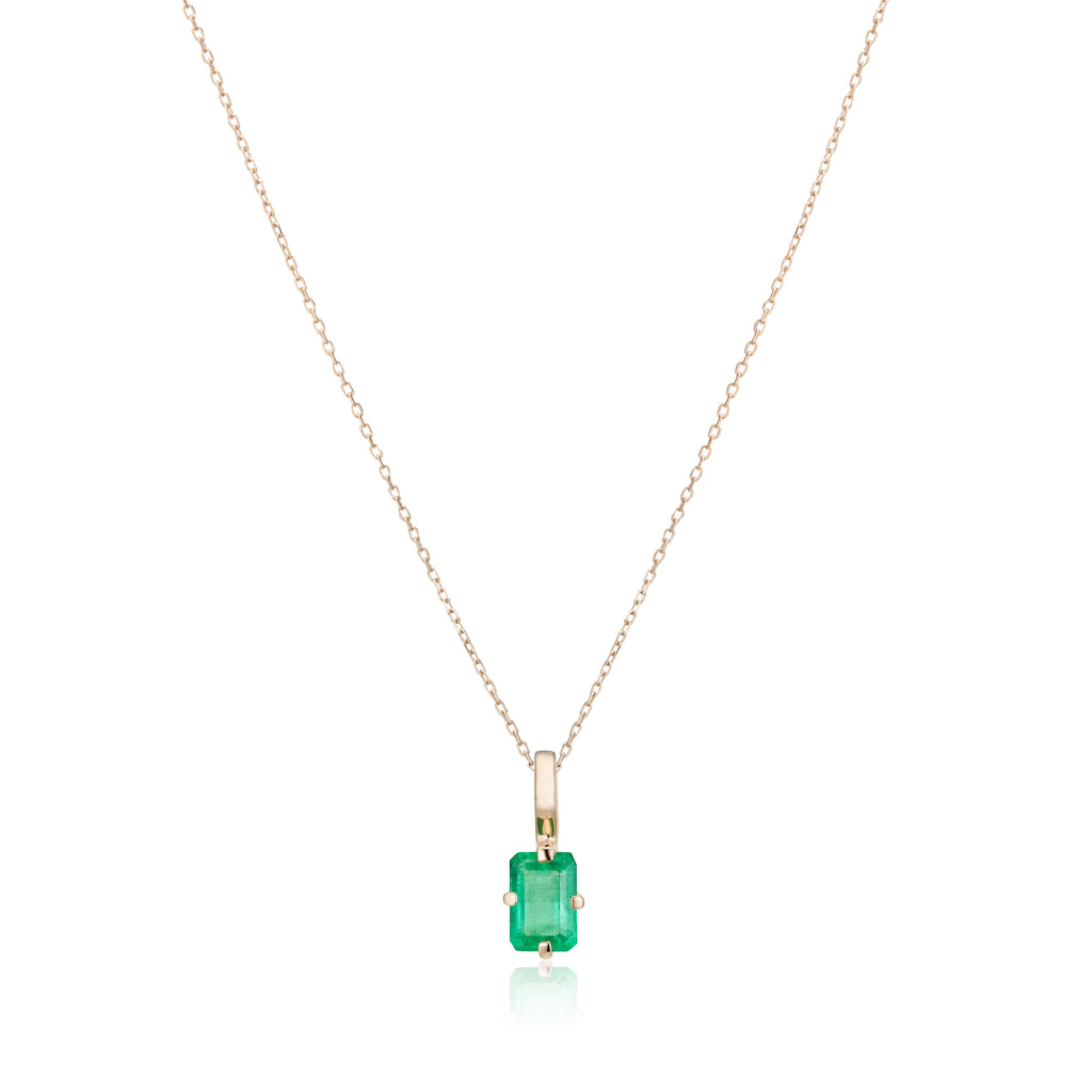 ZAMBEZI, Kitve Pendant 0,60 ct, Gold/Emerald